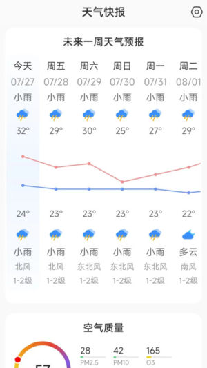 天气快讯app安卓版图片1
